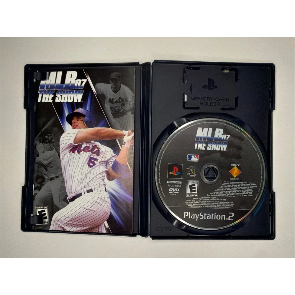 MLB 07 The Show Baseball Complete Playstation 2 PS2